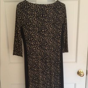 Navy blue Lauren jersey sheath